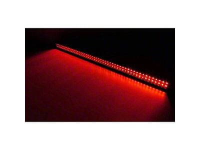 Quake LED 42-Inch Magma Series Dual Row LED Light Bar; White/Red Combo Beam (Universal; Some Adaptation May Be Required)