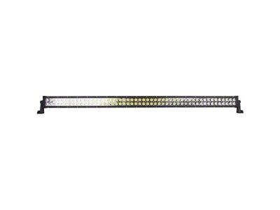 Quake LED 52-Inch Magma Series Dual Row LED Light Bar; White/Amber Combo Beam (Universal; Some Adaptation May Be Required)