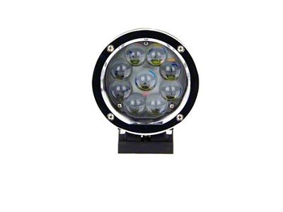 Quake LED 5.50-Inch Magnitude Series Work Light; Flood Beam (Universal; Some Adaptation May Be Required)