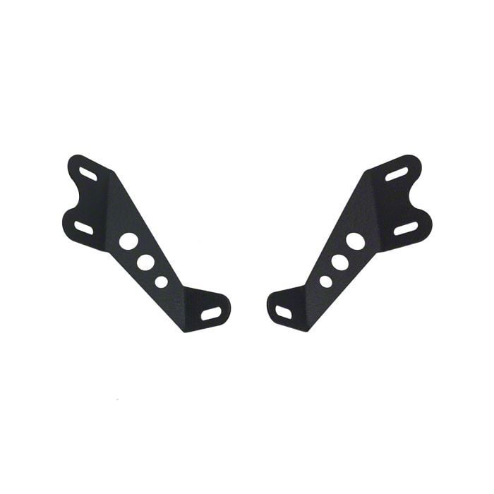 Quake Led Jeep Wrangler 20-inch Light Bar Hood Mounting Brackets Qbj411 