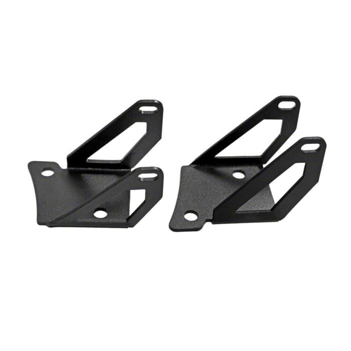 Quake Led Jeep Wrangler Single Light Window Pillar Mounting Brackets 