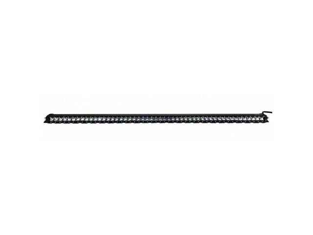 Quake LED 53-Inch Monolith Slim Series Single Row LED Light Bar; Super Spot Beam (Universal; Some Adaptation May Be Required)