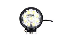 Quake LED 4-Inch Work Light; Flood Beam (Universal; Some Adaptation May Be Required)