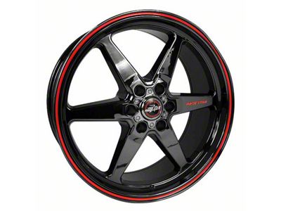 Race Star 93 Truck Star Gloss Black 6-Lug Wheel; 20x9; 23mm Offset (04-15 Titan)