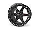 Race Star 93 Truck Star Gloss Black 6-Lug Wheel; 17x9.5; 25mm Offset (05-15 Tacoma)