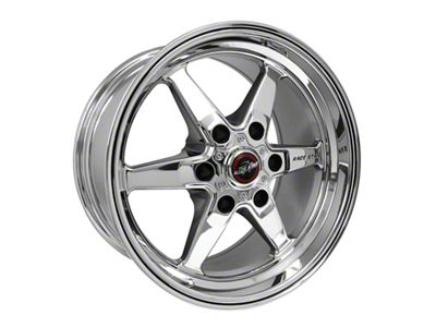 Race Star 93 Truck Star Chrome 6-Lug Wheel; 17x9.5; 22mm Offset (10-24 4Runner)