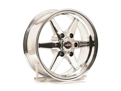 Race Star 93 Truck Star Chrome 6-Lug Wheel; Front Only; 17x7; 0mm Offset (21-24 Bronco, Excluding Raptor)