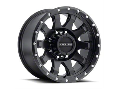 Raceline Clutch Matte Black 6-Lug Wheel; 20x10; -19mm Offset (03-09 4Runner)