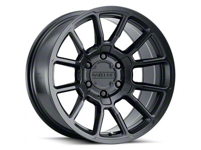 Raceline Gauge Satin Black 6-Lug Wheel; 20x10; -19mm Offset (03-09 4Runner)