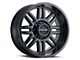 Raceline Split Satin Black 6-Lug Wheel; 20x10; -19mm Offset (03-09 4Runner)