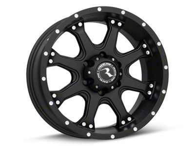 Raceline Assault Black 6-Lug Wheel; 18x9; 12mm Offset (04-15 Titan)