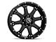 Raceline Assault Black 6-Lug Wheel; 20x9; 0mm Offset (04-15 Titan)