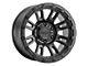 Raceline Compass Satin Black 6-Lug Wheel; 18x9; 18mm Offset (04-15 Titan)