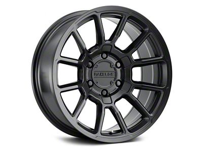 Raceline Gauge Satin Black 6-Lug Wheel; 20x9; 18mm Offset (04-15 Titan)