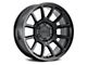 Raceline Gauge Satin Black 6-Lug Wheel; 20x9; 18mm Offset (04-15 Titan)