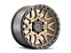 Raceline Krank Bronze 6-Lug Wheel; 18x9; -12mm Offset (04-15 Titan)