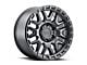 Raceline Krank Satin Black 6-Lug Wheel; 18x9; -12mm Offset (04-15 Titan)