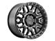 Raceline Krank Satin Black 6-Lug Wheel; 18x9; 18mm Offset (04-15 Titan)