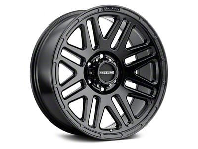 Raceline Outlander Gloss Black 6-Lug Wheel; 20x9; 18mm Offset (04-15 Titan)