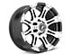 Raceline Raptor Black Machined 6-Lug Wheel; 18x9; 12mm Offset (04-15 Titan)