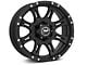 Raceline Raptor Black 6-Lug Wheel; 18x9; 25mm Offset (04-15 Titan)