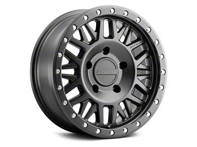 Raceline Ryno Satin Black 6-Lug Wheel; 18x9; 18mm Offset (04-15 Titan)