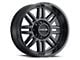 Raceline Split Satin Black 6-Lug Wheel; 18x9; 18mm Offset (04-15 Titan)