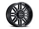 Raceline Split Satin Black 6-Lug Wheel; 20x9; 0mm Offset (04-15 Titan)