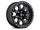 Raceline Avenger Satin Black 6-Lug Wheel; 17x9; -12mm Offset (05-15 Tacoma)