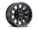 Raceline Clutch Matte Black 6-Lug Wheel; 20x10; -19mm Offset (05-15 Tacoma)