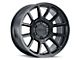 Raceline Gauge Satin Black 6-Lug Wheel; 18x9; 18mm Offset (05-15 Tacoma)