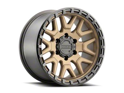 Raceline Krank Bronze 6-Lug Wheel; 17x9; -12mm Offset (05-15 Tacoma)