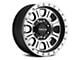 Raceline Monster Matte Black Machined 6-Lug Wheel; 17x9; 0mm Offset (05-15 Tacoma)