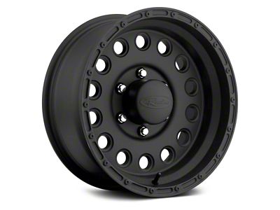 Raceline Rock Crusher Satin Black 6-Lug Wheel; 17x9; 0mm Offset (05-15 Tacoma)