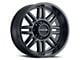 Raceline Split Satin Black 6-Lug Wheel; 20x9; 0mm Offset (05-15 Tacoma)