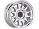 Raceline Aero Machined 6-Lug Wheel; 17x9; -12mm Offset (10-24 4Runner)