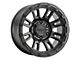 Raceline Compass Satin Black 6-Lug Wheel; 17x9; -12mm Offset (10-24 4Runner)