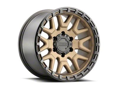 Raceline Krank Bronze 6-Lug Wheel; 17x9; -12mm Offset (10-24 4Runner)