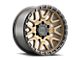 Raceline Krank Bronze 6-Lug Wheel; 17x9; -12mm Offset (10-24 4Runner)