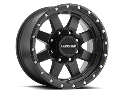 Raceline Defender Gloss Black 6-Lug Wheel; 20x9; -12mm Offset (2024 Tacoma)