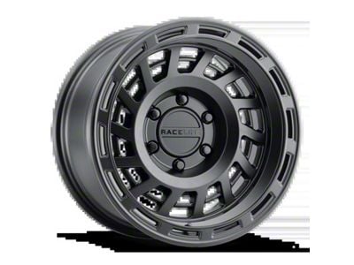 Raceline Halo Satin Black 6-Lug Wheel; 18x9; -12mm Offset (2024 Tacoma)
