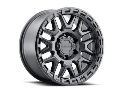 Raceline Krank Satin Black 6-Lug Wheel; 18x9; -12mm Offset (2024 Tacoma)