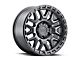 Raceline Krank Satin Black 6-Lug Wheel; 18x9; -12mm Offset (2024 Tacoma)
