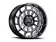 Raceline Warp Gloss Black Machined 6-Lug Wheel; 20x9; 0mm Offset (2024 Tacoma)