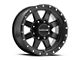 Raceline Defender Gloss Black 6-Lug Wheel; 18x9; -12mm Offset (10-24 4Runner)