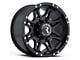 Raceline Raptor Gloss Black 6-Lug Wheel; 20x9; 20mm Offset (10-24 4Runner)