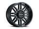 Raceline Split Satin Black 6-Lug Wheel; 18x9; -12mm Offset (10-24 4Runner)