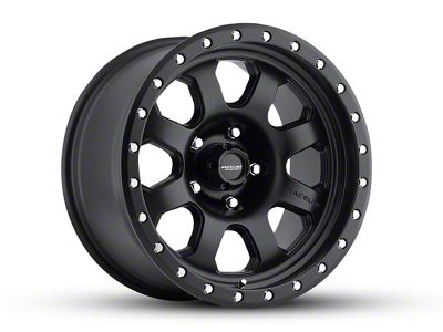 Raceline SL Avenger Black Wheel; 17x9 (07-18 Jeep Wrangler JK)