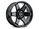 Raceline Addict Gloss Black 6-Lug Wheel; 20x8.5; 35mm Offset (22-24 Bronco Raptor)