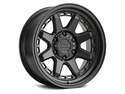 Raceline Scout Satin Black 6-Lug Wheel; 17x9; -12mm Offset (21-24 Bronco, Excluding Raptor)